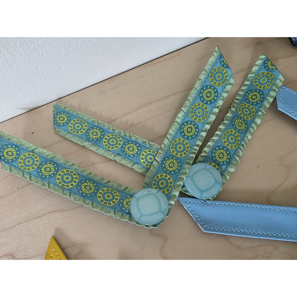 Lindsay Phillips SwitchFlops Interchangeable Straps & Snaps Lot of 8 V-Strap View 4